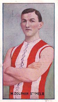1906-07 Sniders & Abrahams Australian Footballers - Victorian League Players Series C #NNO William Dolphin Front